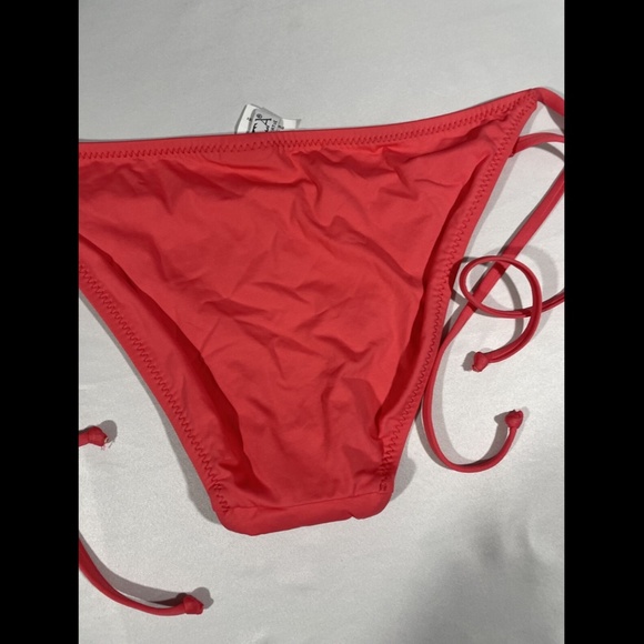 NWD Becca Color Code Side Tie Bikini‎ Bottoms in Coral [SZ Medium ] - Picture 7 of 12